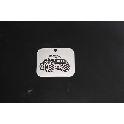 3034 Monster Truck Small Re-Usable Stencil