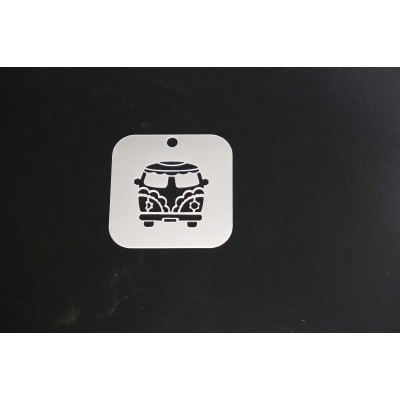 3056 Groovy Camper Van Re-Usable Stencil