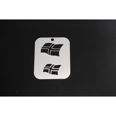 3061 St. George's Cross/England Flag Re-Usable Stencil