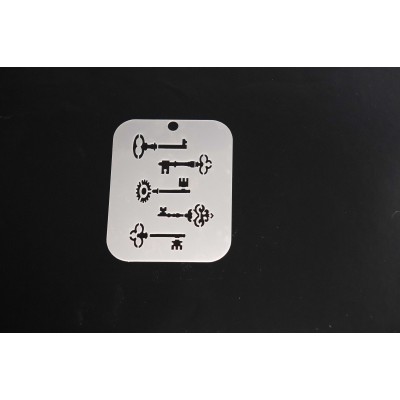3073 Keys Re-Usable Stencil