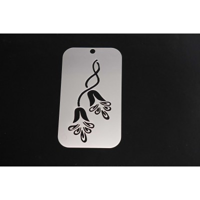 3078 Flowers Re-Usable Stencil