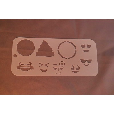4014 Emoji Re-Usable Stencil
