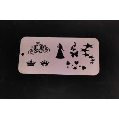 4019 Princess Re-Usable Stencil