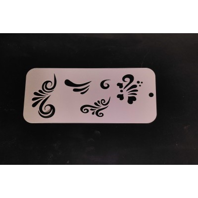 4023 Multiple Swirls Re-Usable Stencil