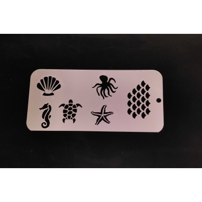 4025 Sea Life Re-Usable Stencil