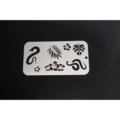 4040 Jungle Re-Usable Stencil