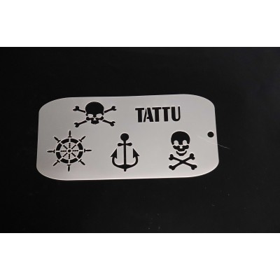 4048 Pirates Set Re-Usable Stencil