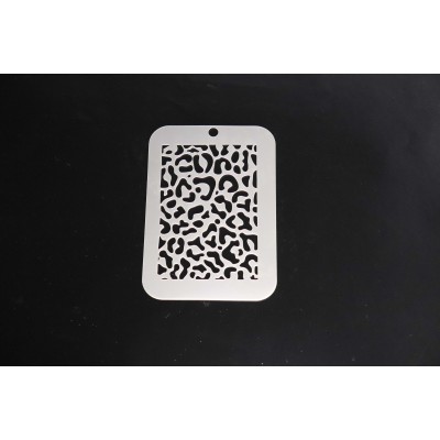 4063 Leopard Print Texture Re-Usable Stencil