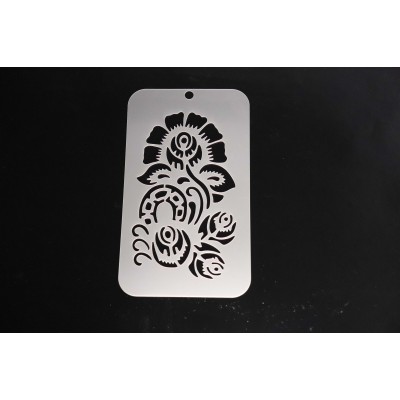 4075 Flowers Re-Usable Stencil