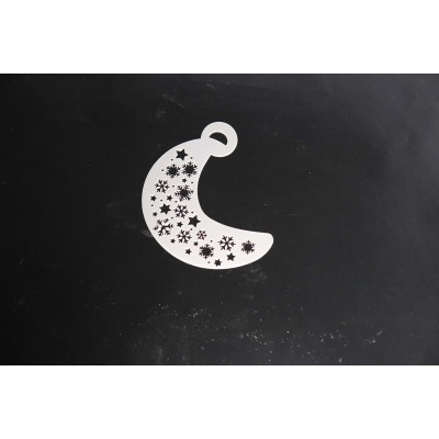 4076 Snowflakes & Stars Re-Usable Stencil