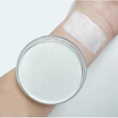 30g Round - Pearlescent White