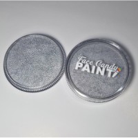 30g Round - Pearlescent Silver