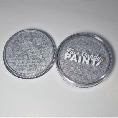 30g Round - Pearlescent Silver