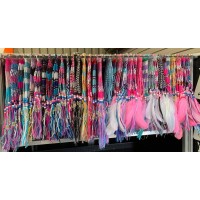 10 assorted hair braids