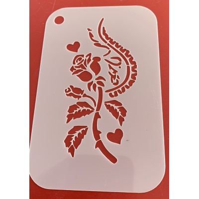 6258 henna inspired stencil
