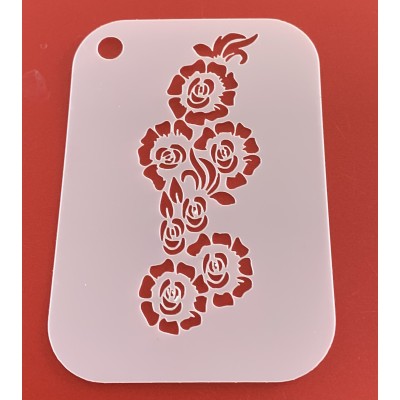 6270 henna inspired reusable stencil / stencils