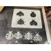 ladybird sleeve stencil