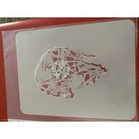 multi Skull 2 tattoo sleeve stencil