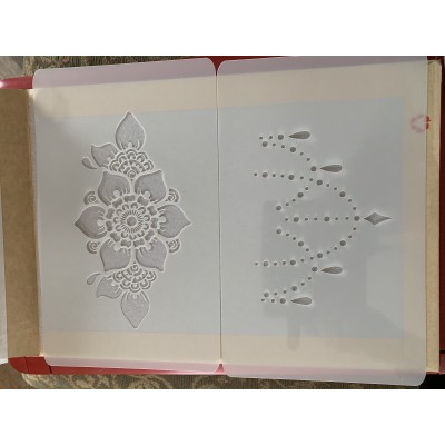 Décolletage stencil