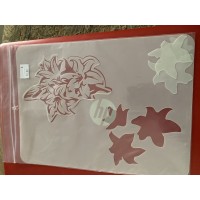 lilies tattoo sleeve stencil