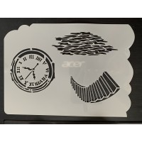 Stairway tattoo sleeve stencil 