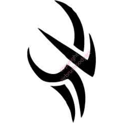 l036 tribal leg stencil