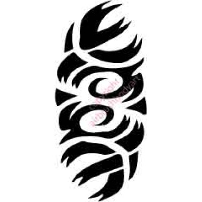 l039 tribal leg stencil