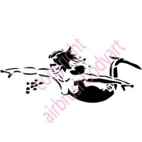 l051 mermaid and dolphin