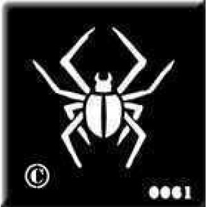 0061 spider re-usable stencil