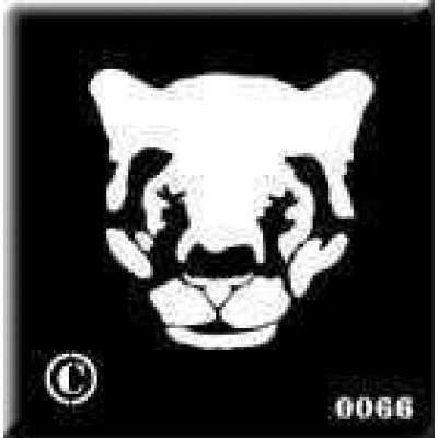 0066 reusable panther stencil