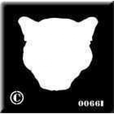 0066b reusable panther backing stencil