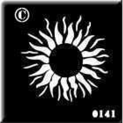 0141 reusable sun stencil