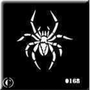 0168 reusable spider stencil