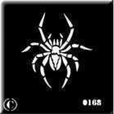 0168 reusable spider stencil