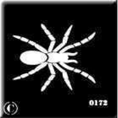 0172 reusable spider stencil