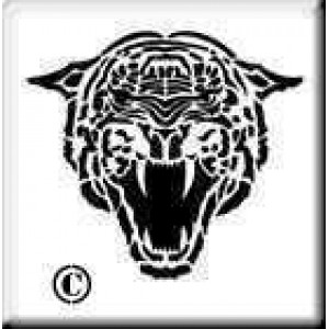 0173 reusable tiger stencil