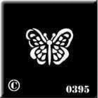 0395 reusable butterfly stencil