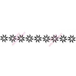 0964 daisy chain armband/backband