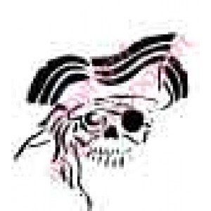 0988 pirate skull