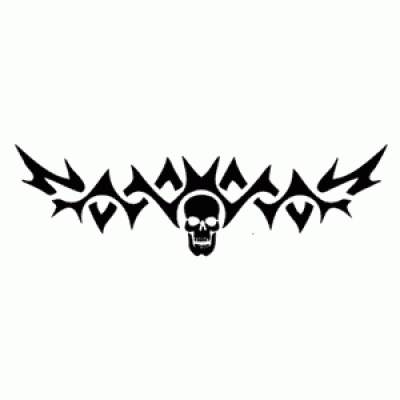 5010 skull band stencil