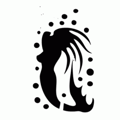 5014 mermaid stencil