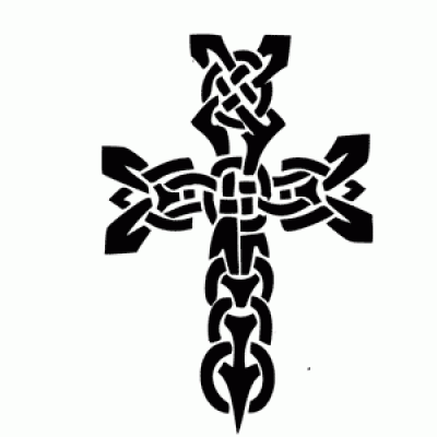 5024 large cross stencil