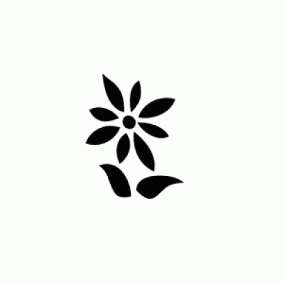 5026 flower stencil