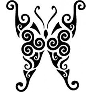 6045 butterfly stencil