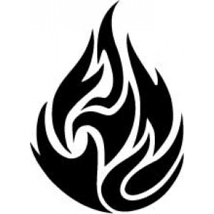 6065 flames/fire stencil