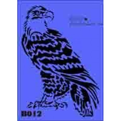 b12 xxl eagle stencil 250mm x 350mm