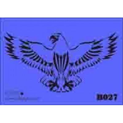 b27 xxl eagle stencil 250mm x 350mm