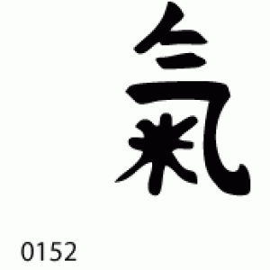 0152 reusable kanji / chines writing energy stencil