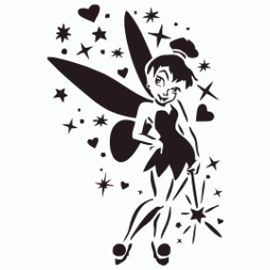 6102 fairy reusable stencil