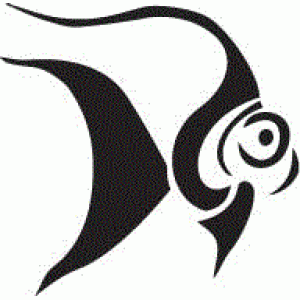 6126 fish reusable stencil